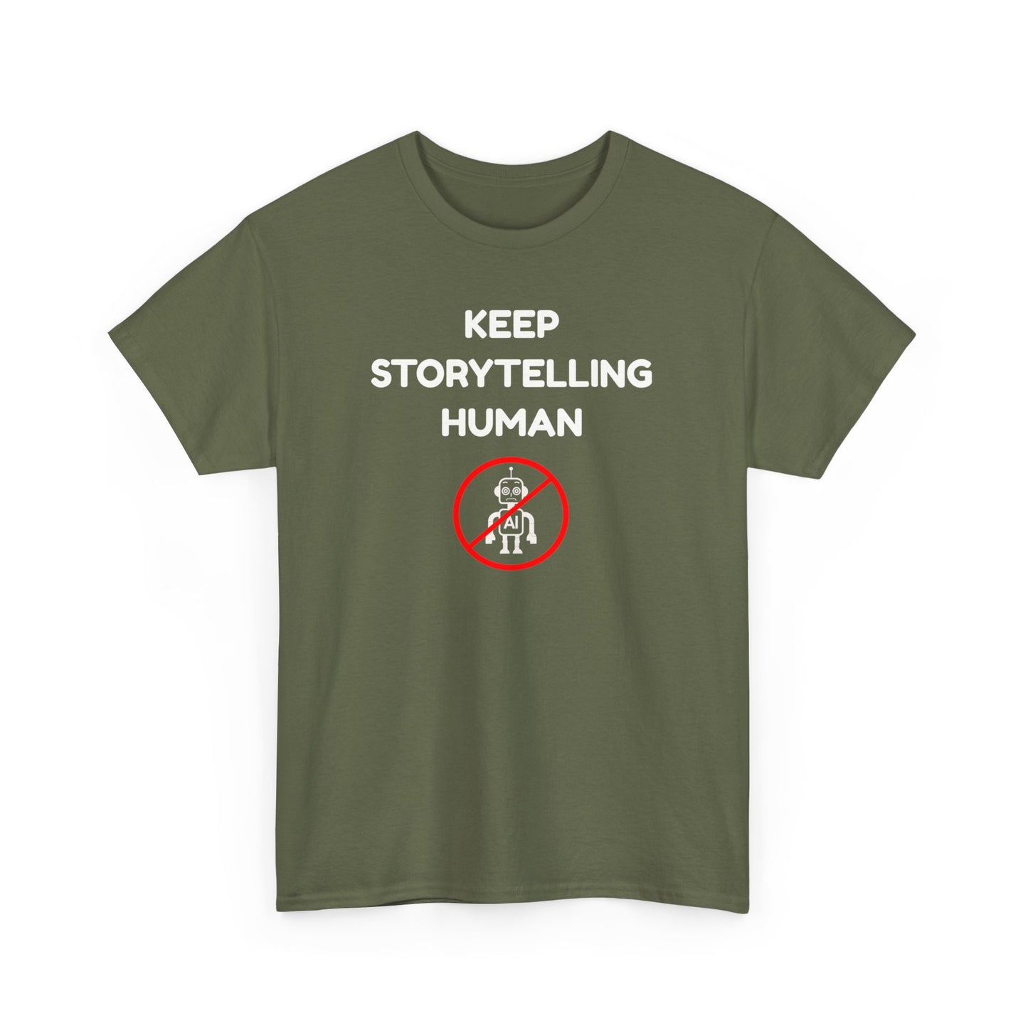 Keep Storytelling Human T-Shirt