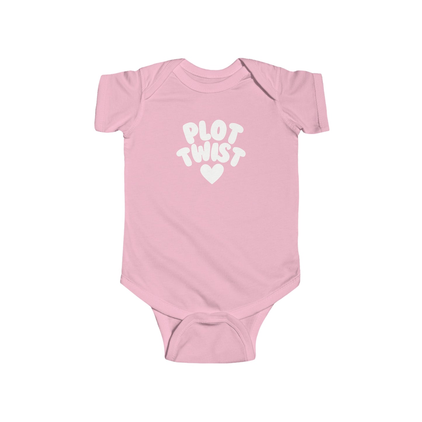 Plot Twist Cotton Baby Bodysuit