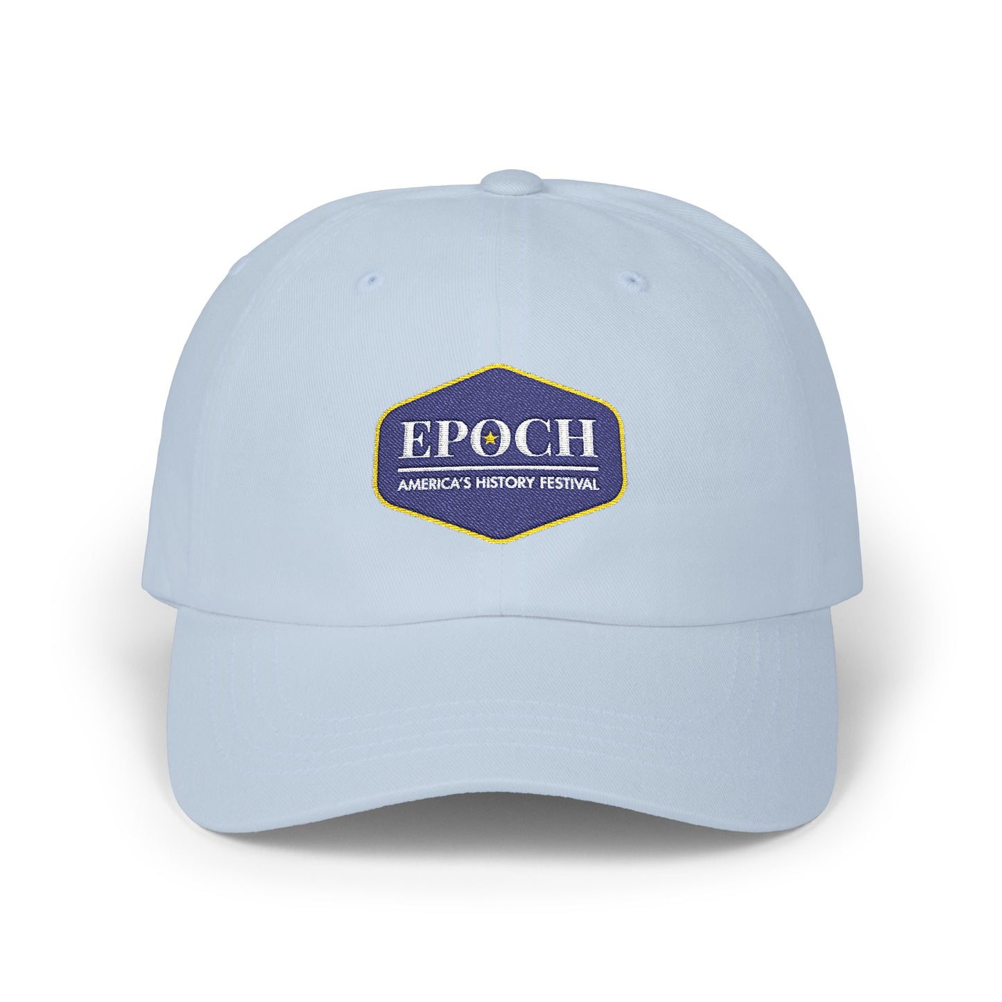 EPOCH: America's History Festival Baseball Cap – Embroidered Vintage Patch Hat