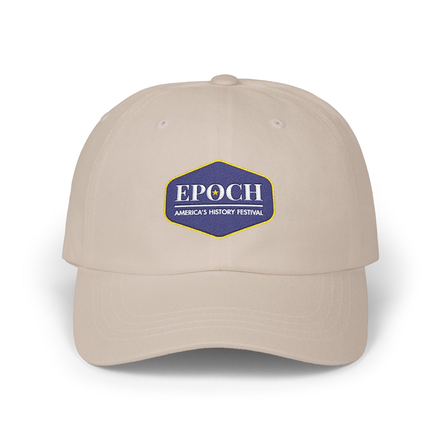EPOCH: America's History Festival Baseball Cap – Embroidered Vintage Patch Hat