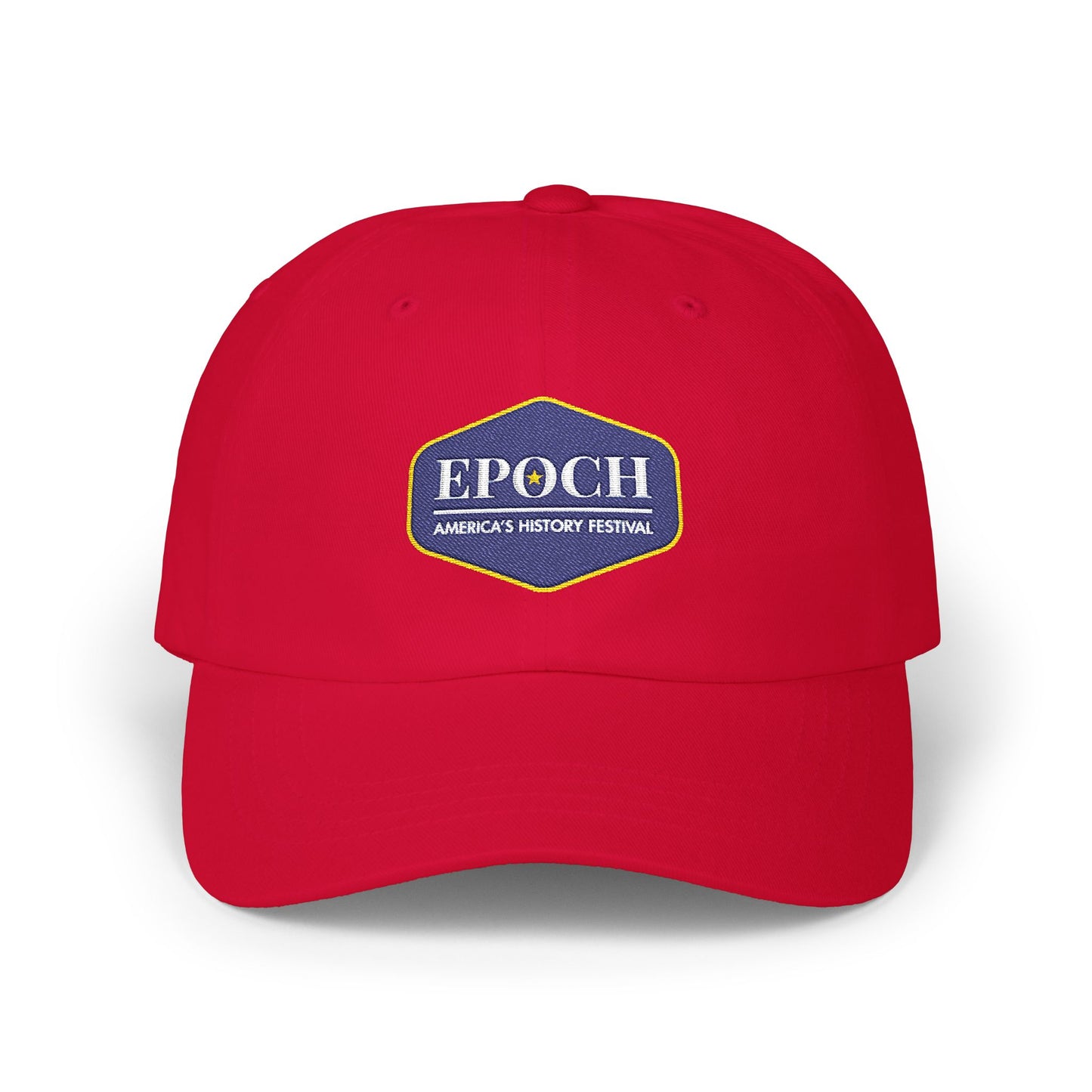 EPOCH: America's History Festival Baseball Cap – Embroidered Vintage Patch Hat