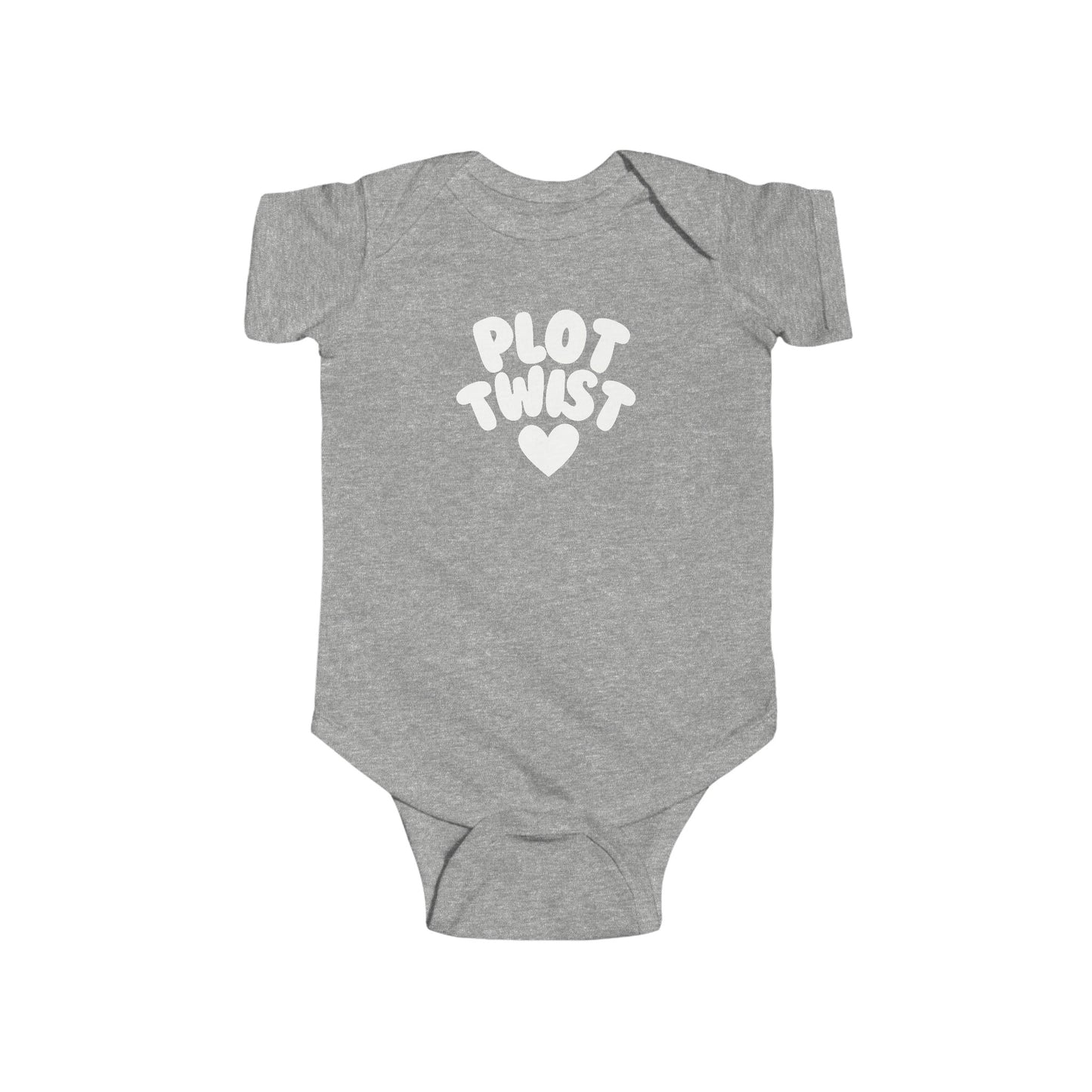 Plot Twist Cotton Baby Bodysuit