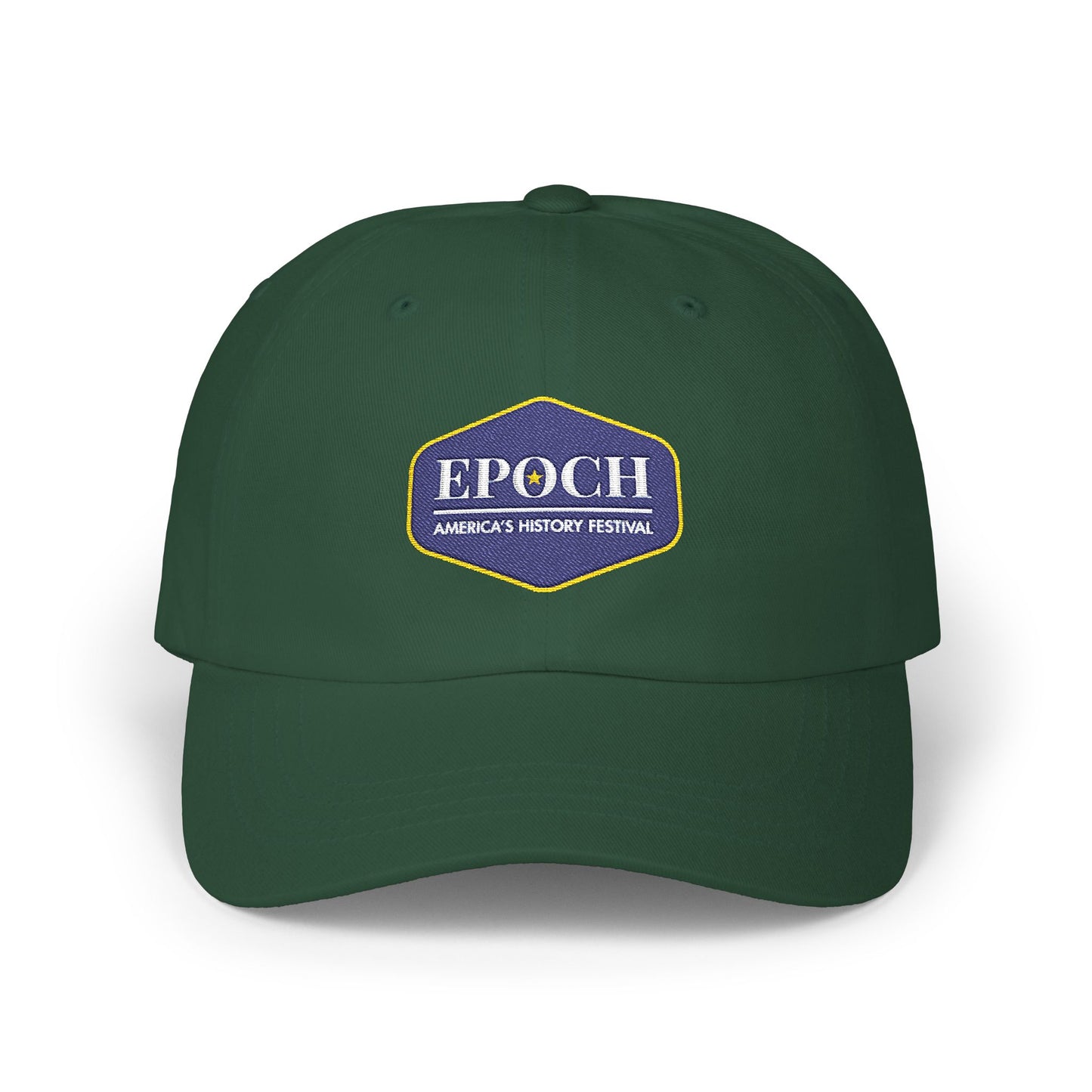 EPOCH: America's History Festival Baseball Cap – Embroidered Vintage Patch Hat